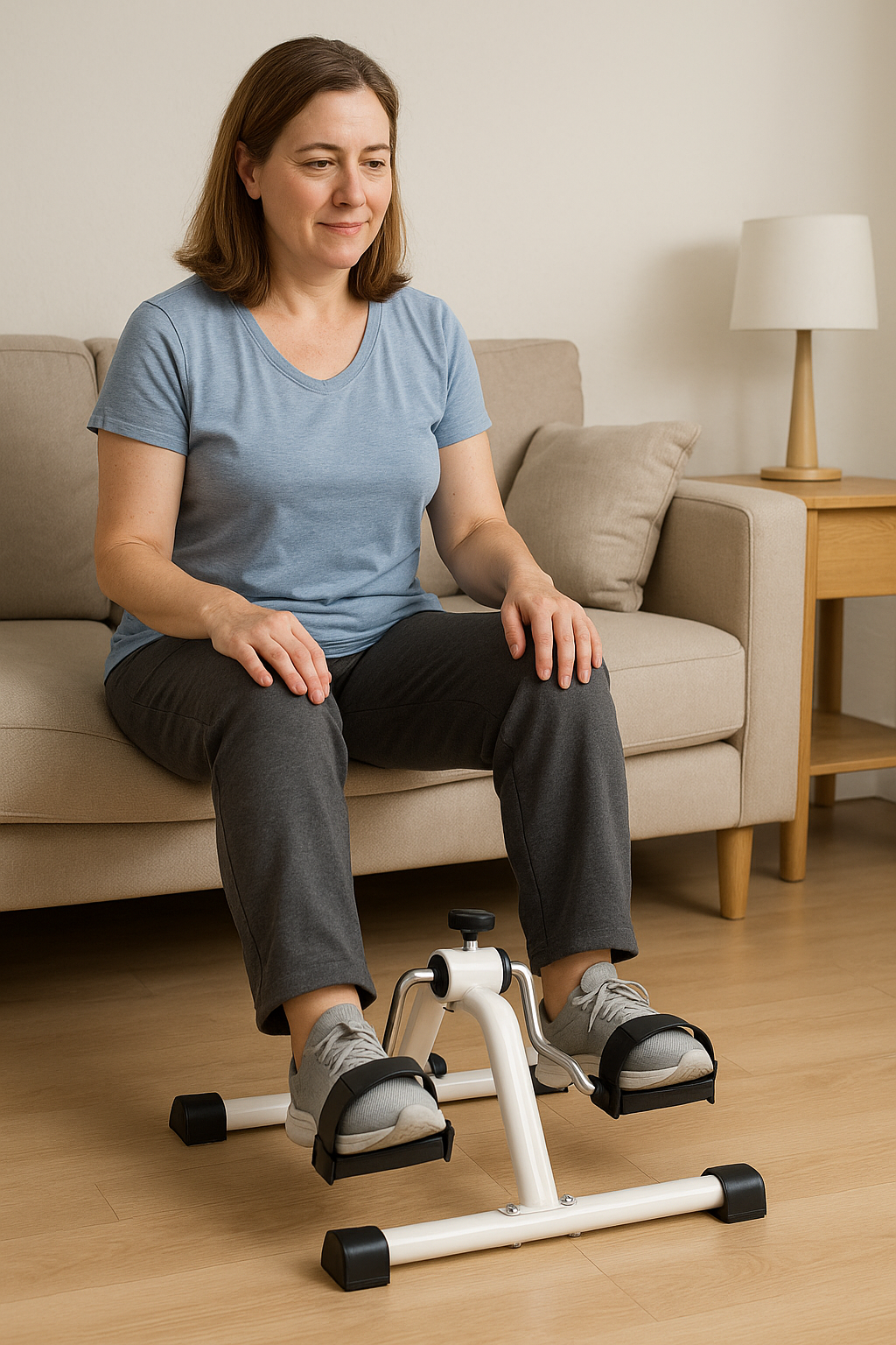 Mini Pedal Exercitador Multifuncional Fisioterapêutico